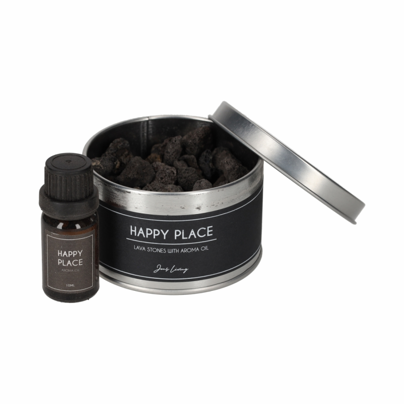 Lavastenen Met Aroma Olie